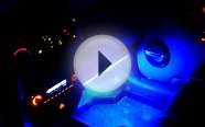 Lada Kalina tюning освітлена контржурним світлом